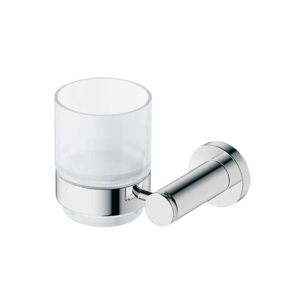 Duravit Wall Mounted Toothbrush Cup - ChromeChrome