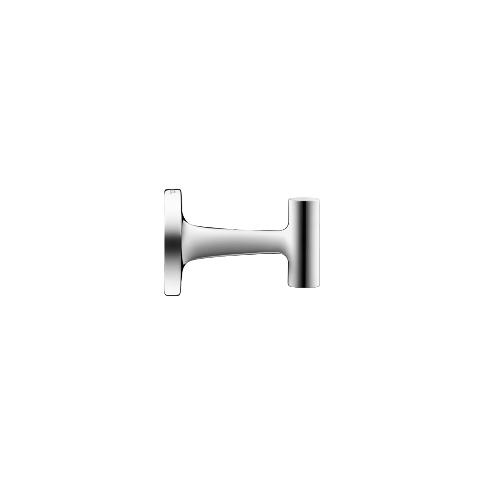 Duravit Towel & Robe Hook Design by STARCK with Self Adhesive or Drilling Fixing - ChromeChrome