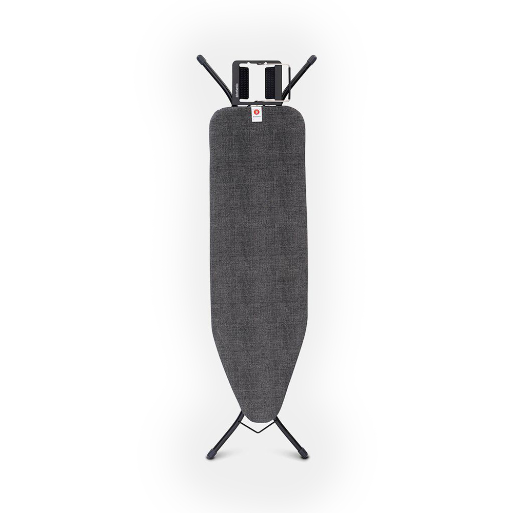 Brabantia Ironing Board with Steam Iron Rest, Denim Black -Size B Denim Black