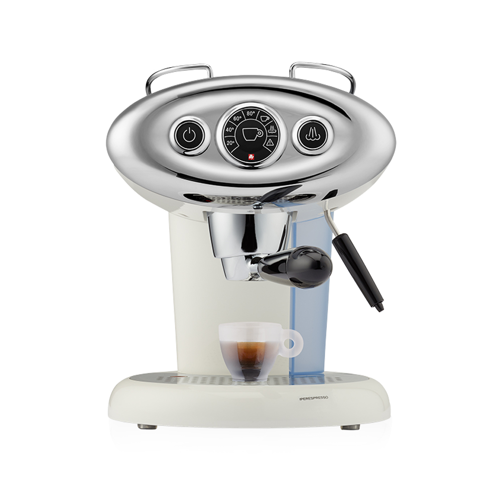 illy Francis X7.1 iperEspresso Coffee Machine - Elegant Design, WhiteWhite