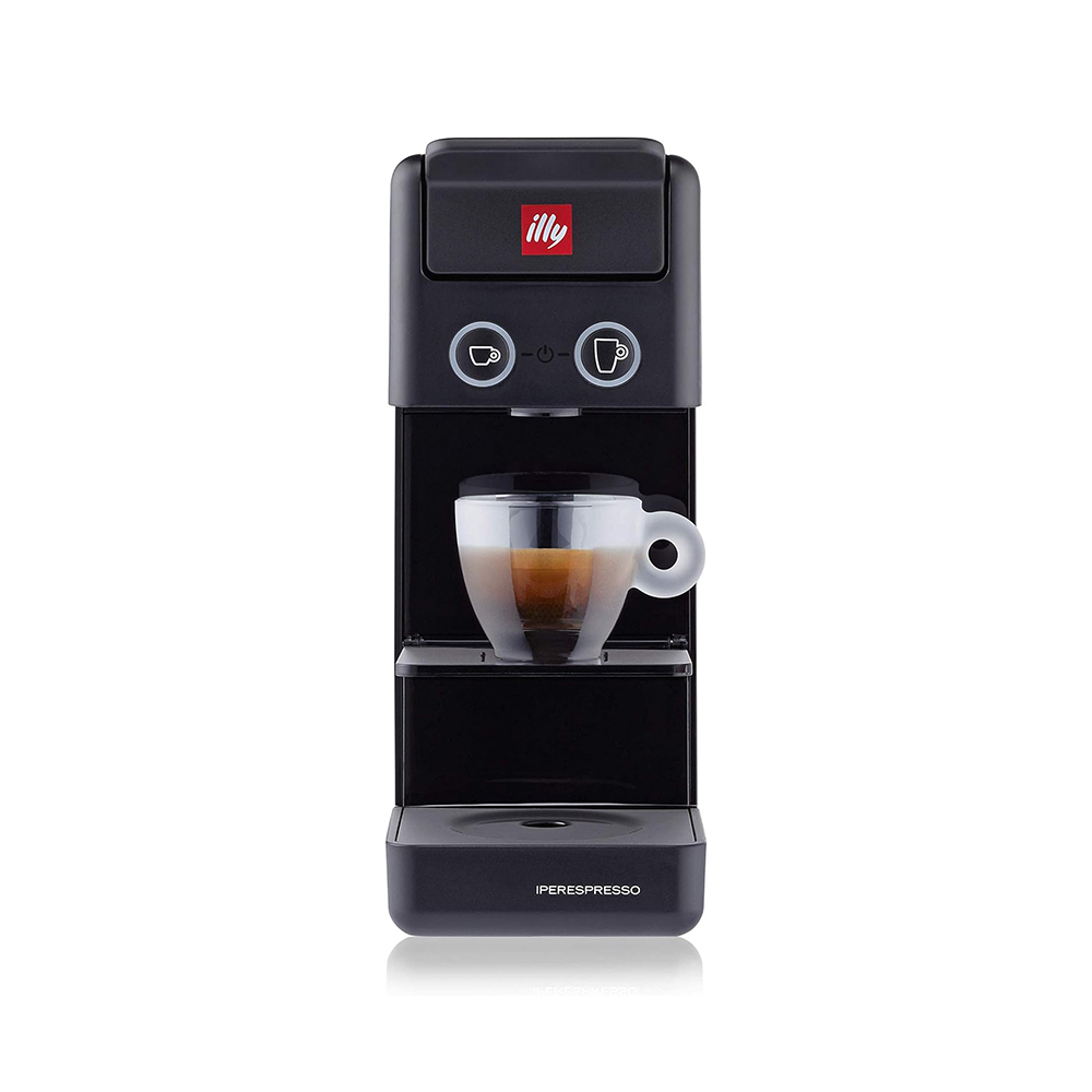 illy Y3.3 iperEspresso Machine - Versatile Espresso & Coffee Maker, BlackBlack