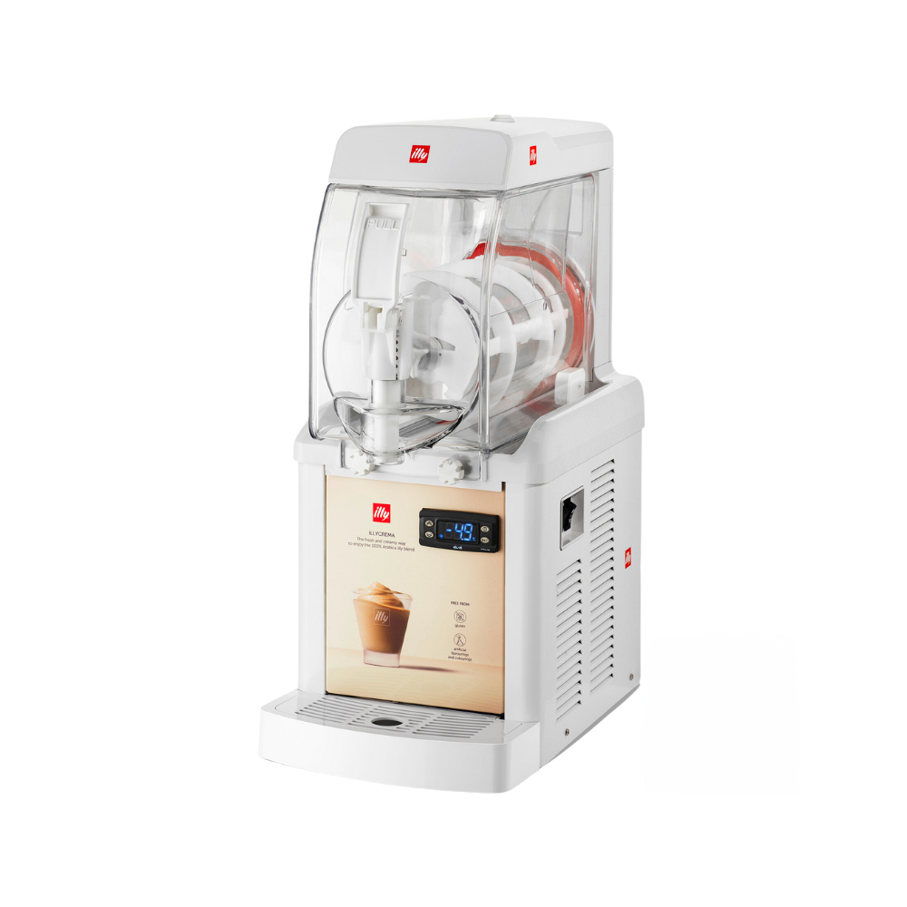 illy Granita Crema Maker - Frozen Dessert Machine, Compact, WhiteWhite