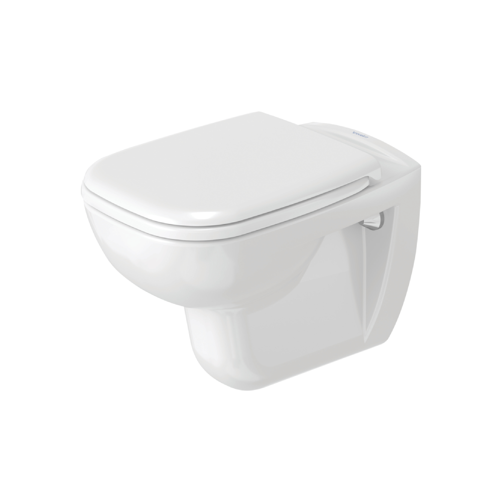 Duravit Wall Mounted WC Toilet 54.5 cm (D) - Glossy WhiteGlossy White