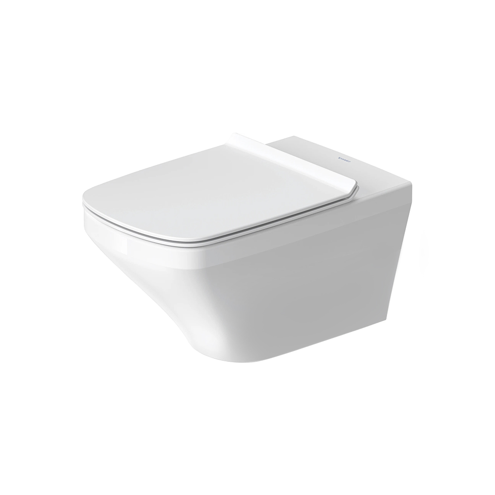 Duravit Rimless Wall Mounted WC Toilet 54 cm (D) - Glossy WhiteGlossy White