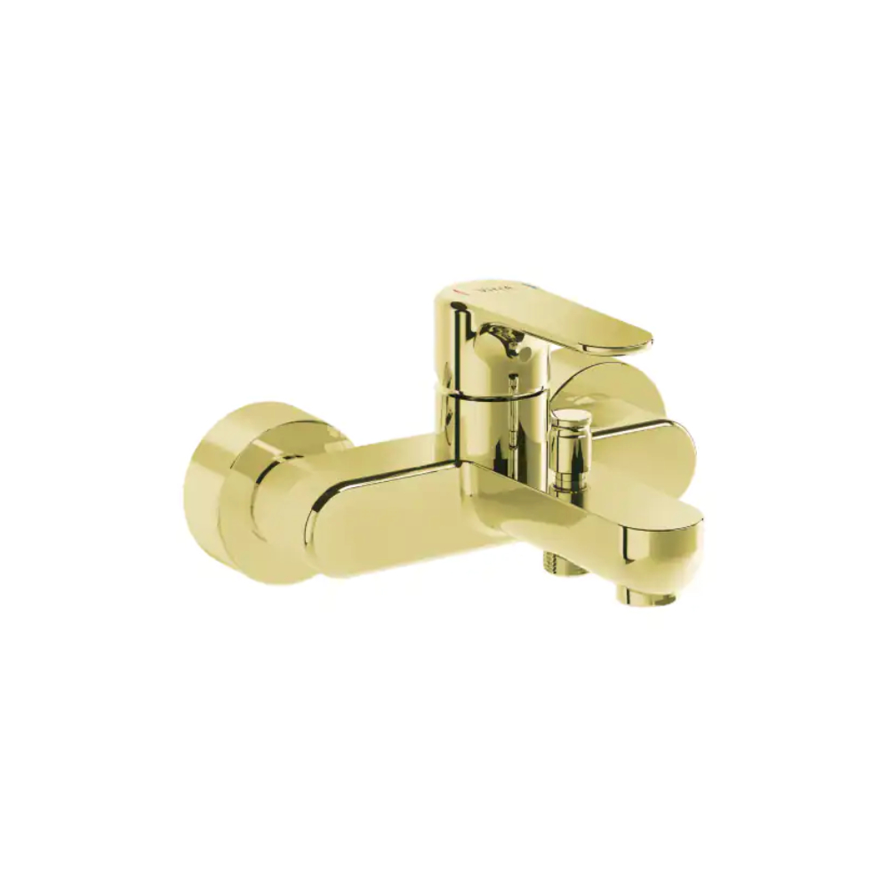 VitrA Bath/Shower Mixer Tap - Shiny GoldGold