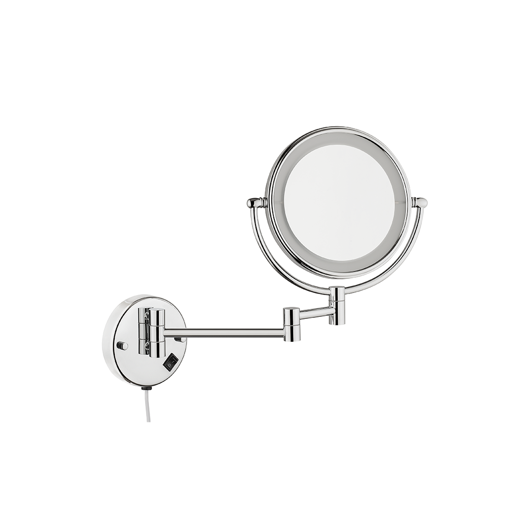 VitrA Magnifying Mirror with LED light - Chrome