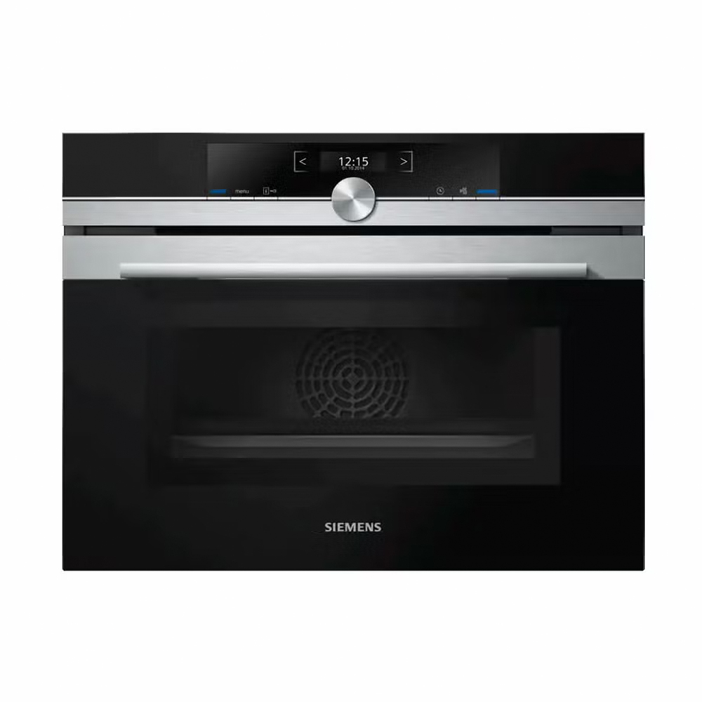 Siemens Built In Compact Oven with Microwave Function 60cm (W) - 45 LBlack