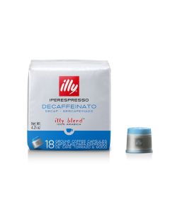 illy espresso decaf medium roast coffee capsules