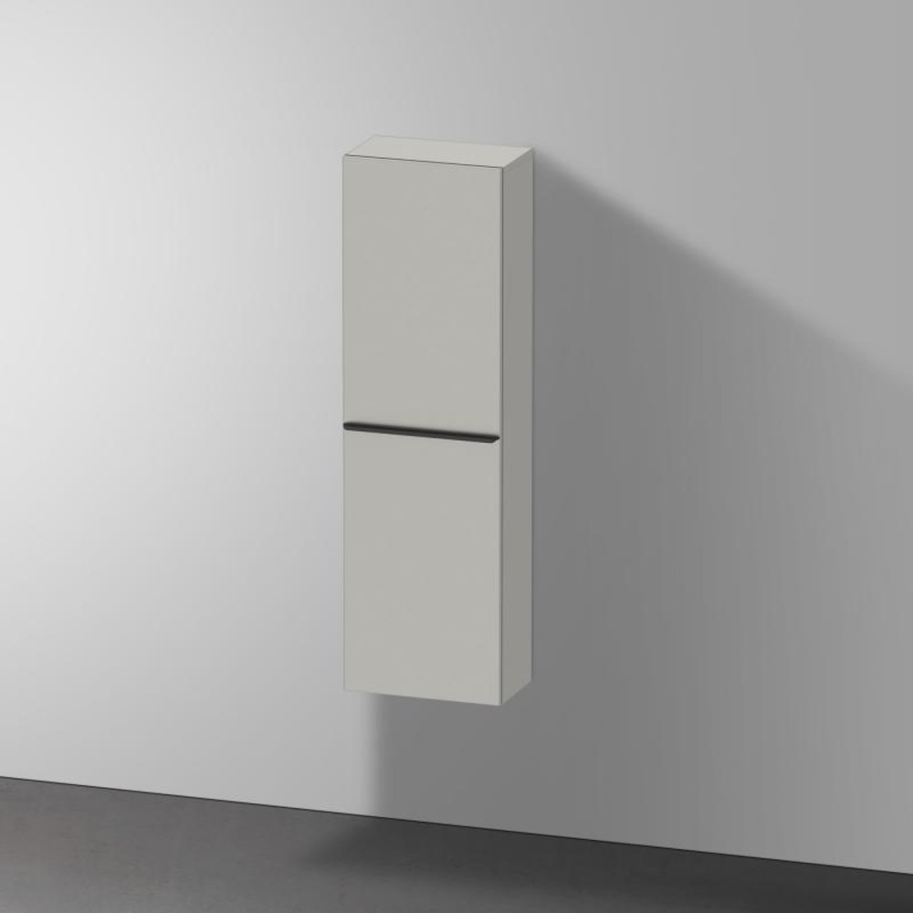 Duravit Bathroom Storage Side Cabinet - Concrete Grey MattConcrete Grey Matt