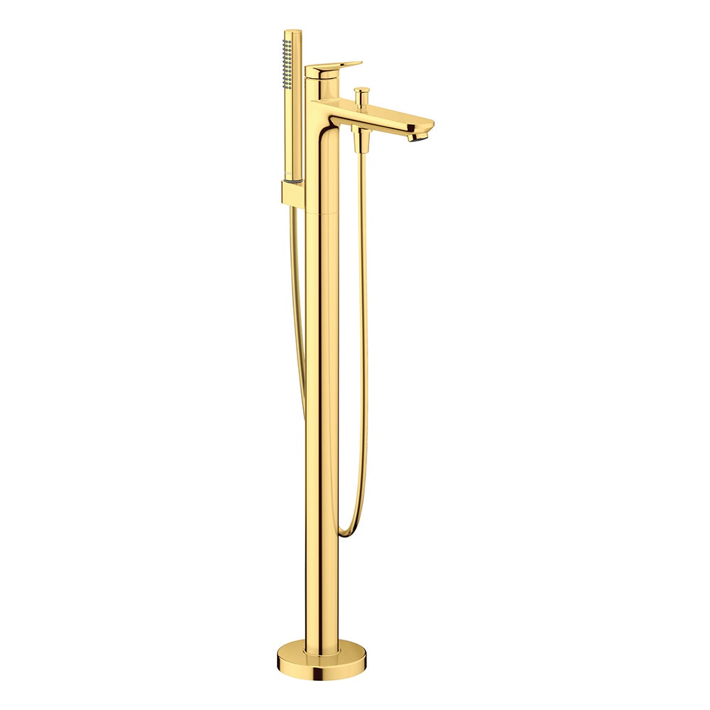 Duravit Freestanding Bathtub Mixer Tap - Shiny GoldGold