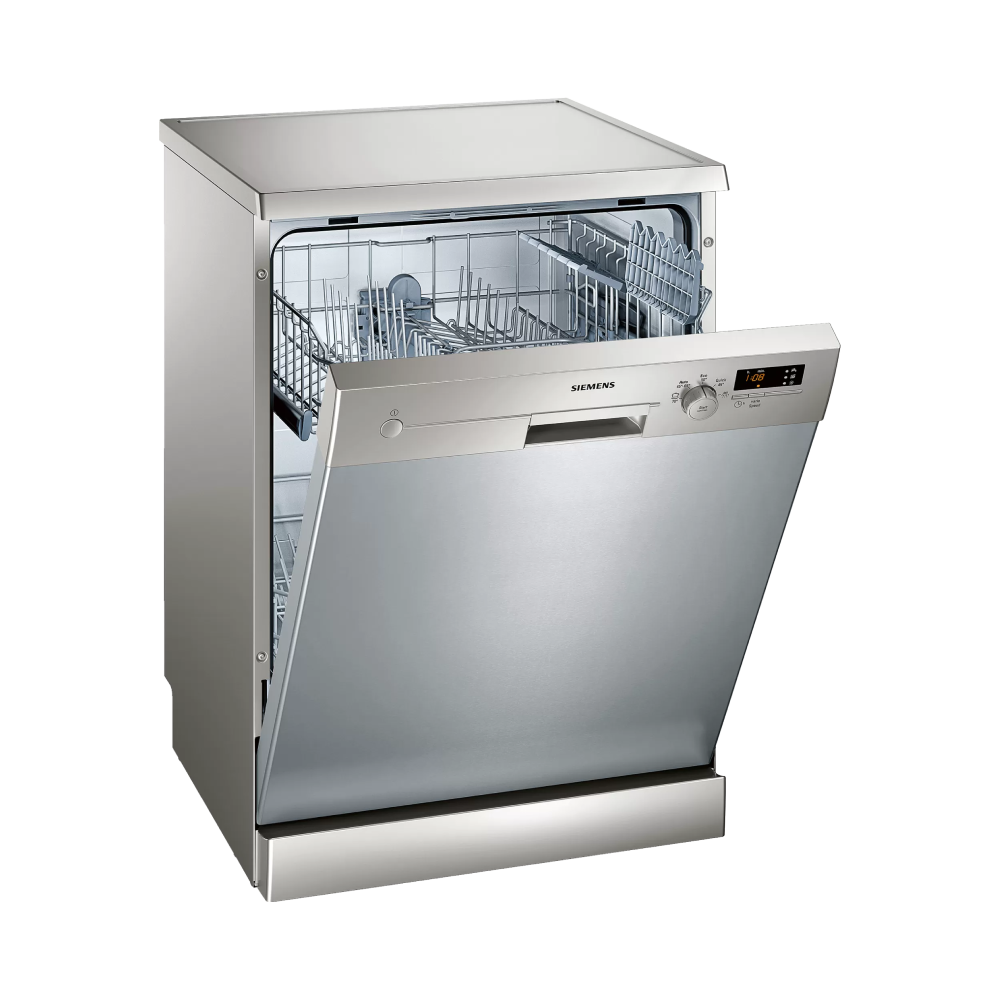 Siemens Freestanding Dishwasher, 5 Programmes - 12 Place SettingStainless Steel