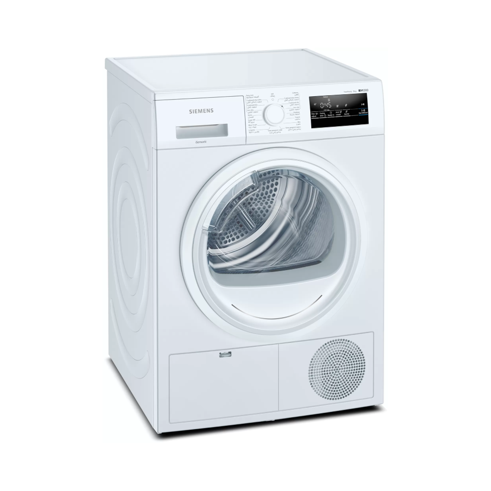 Siemens Freestanding 8 Kg Heat Pump Dryer White