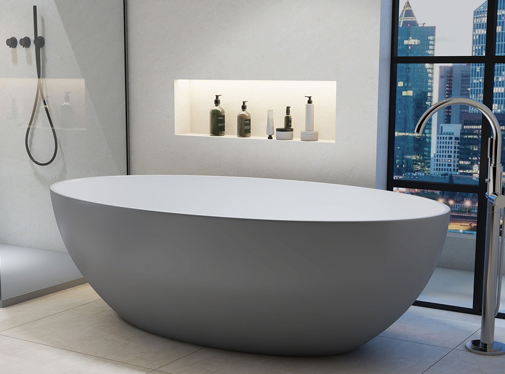 Discover The New Solid Stone Bathtubs
